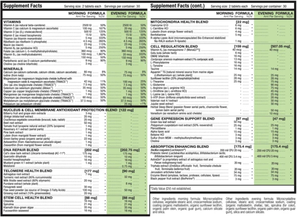فيتامينات و معادن متعددة | AM PM Healthspan