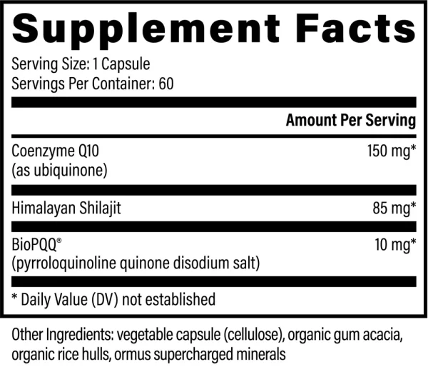 CoQ10-BioPQQ-with-Shilajit-Ingredients