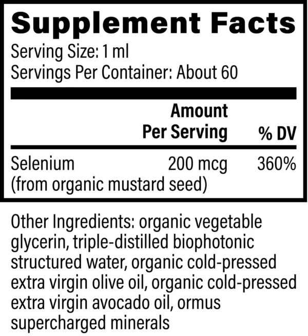سيلينيوم نباتي | Plant-Based Selenium<br>