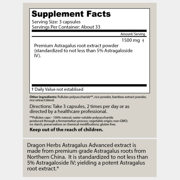 Astragalus Advanced